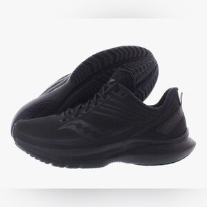 Saucony Kinvara 12 Womens Shoes Size 8.5, Triple Black. Brand New!